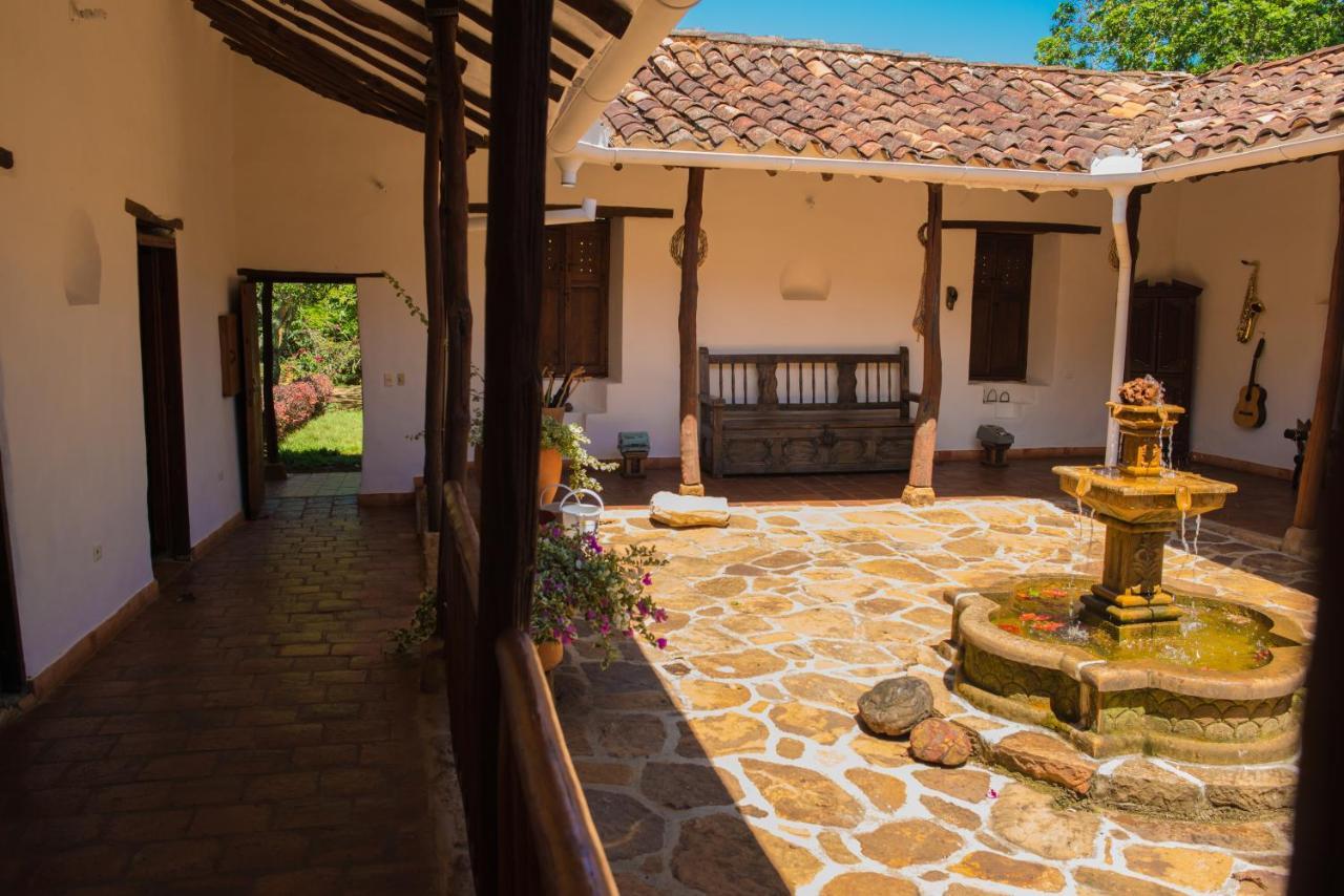 Hotel Hacienda Macedonia Barichara Esterno foto