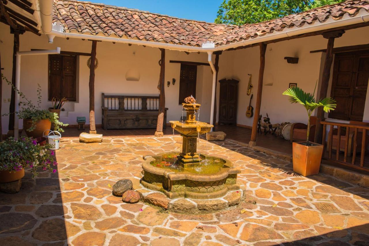 Hotel Hacienda Macedonia Barichara Esterno foto